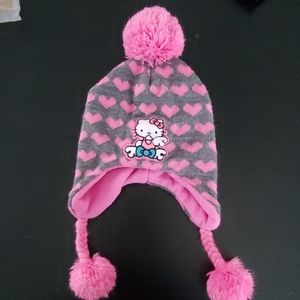 Hello kitty toddler hat
